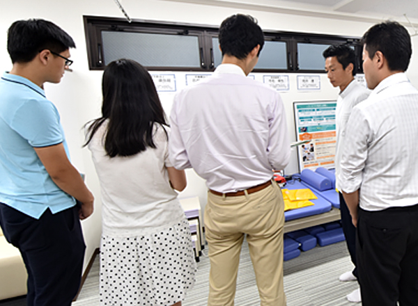 施設見学の受け入れのイメージ