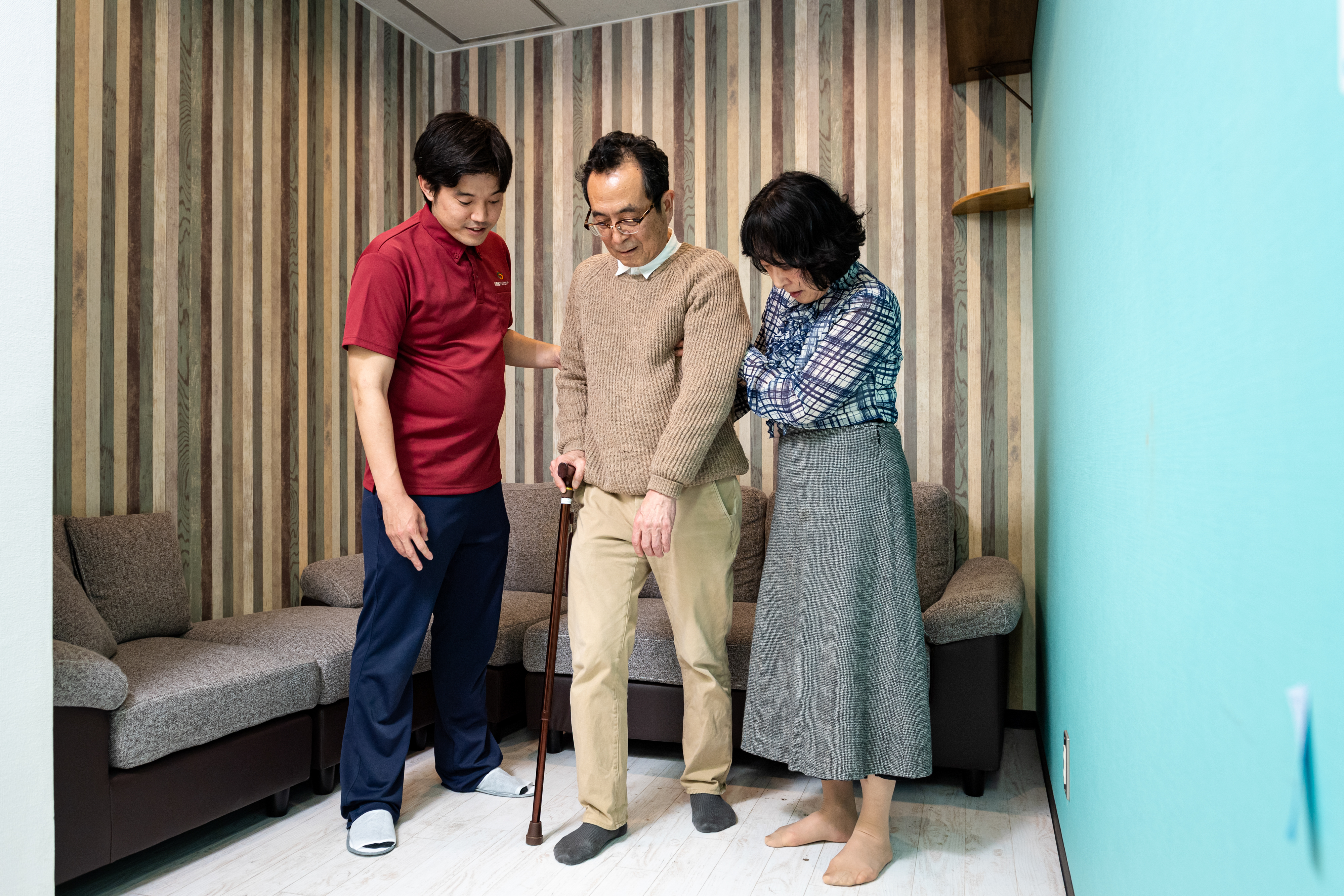 訪問リハビリの様子