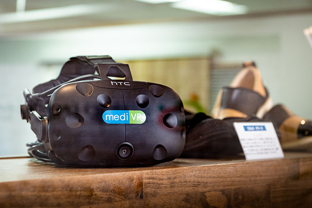 足のリハビリの様子