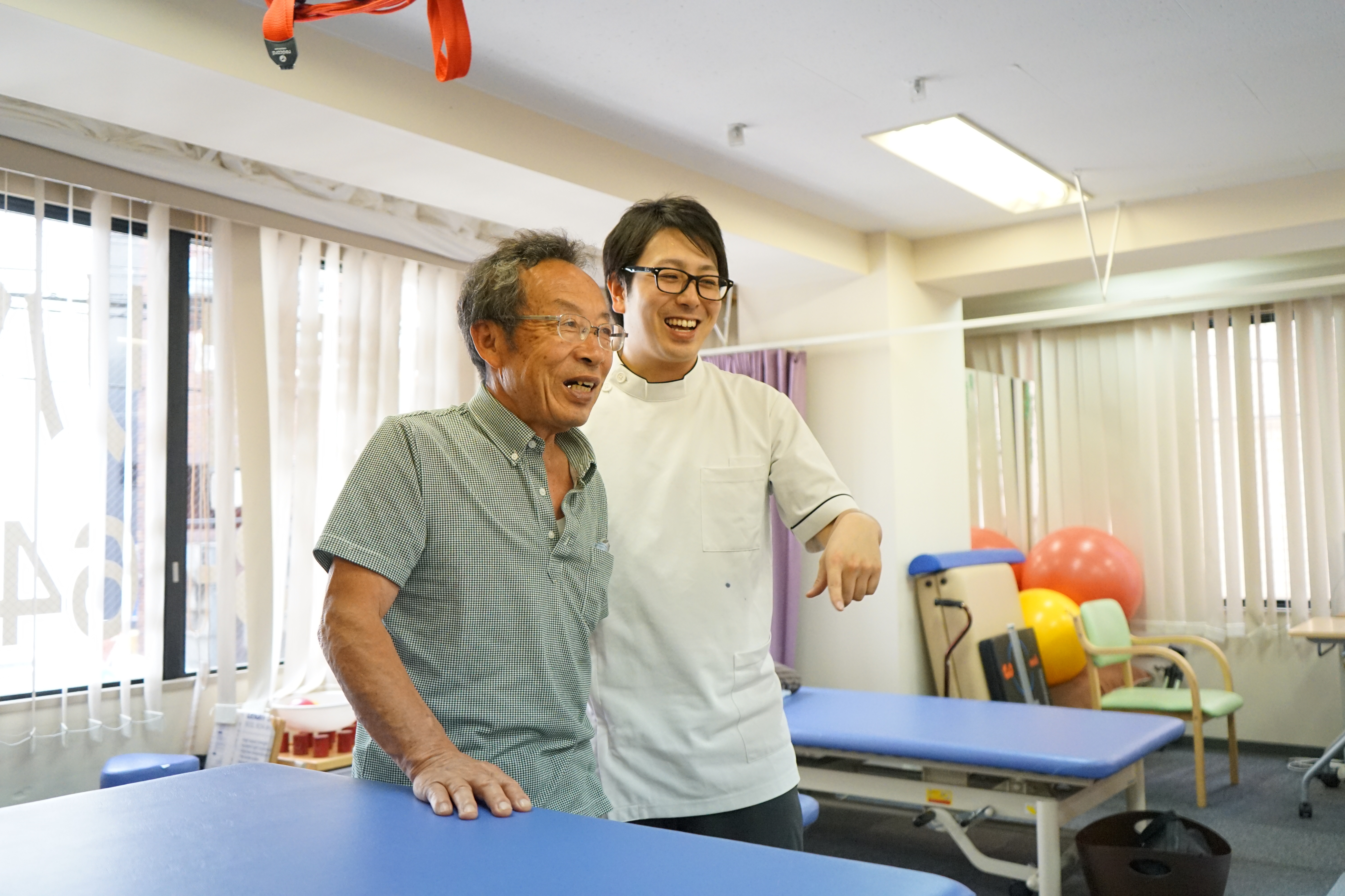 通所型リハビリの様子